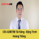 CEO AZBET88 – Đặng Trịnh Hoàng