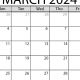 Profile picture of March Calendar 2024