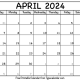Profile picture of April Calendar 2024